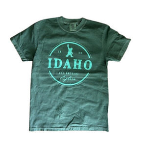 Green “Peace Sasquatch” Idaho Tee – Unisex Fit