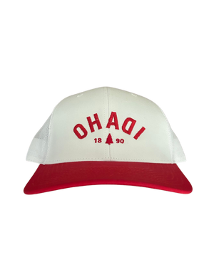 Red "Idaho” Snapback Trucker Hat